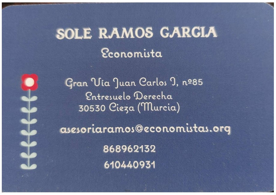 Logo de Sole Ramos García · Economista